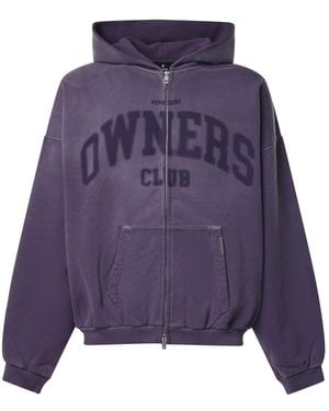 Represent Felpa Owners Con Zip - Viola
