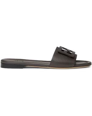 Fendi Slide Baguette - Bianco
