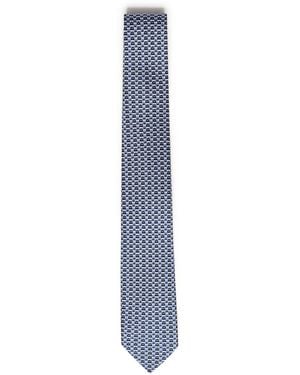 Ferragamo Cravatta - Blu