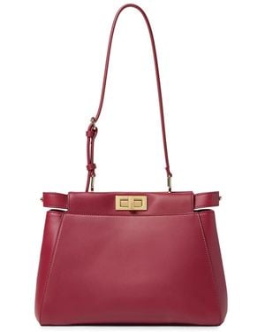 Fendi Borsa My Peekaboo Small - Rosso