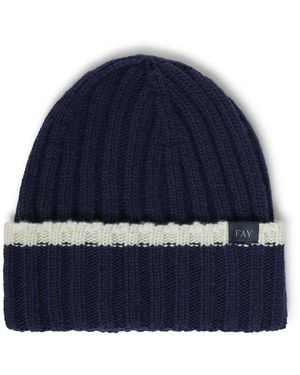Fay Cappello Beanie - Blu