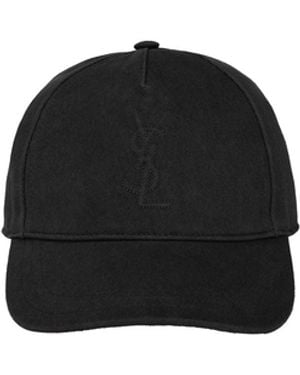 Saint Laurent Berretto Cassandre - Nero