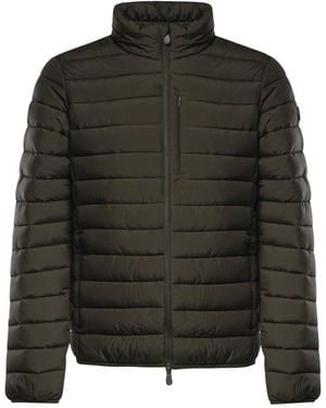 Save The Duck Piumino Erion Con Logo - Nero