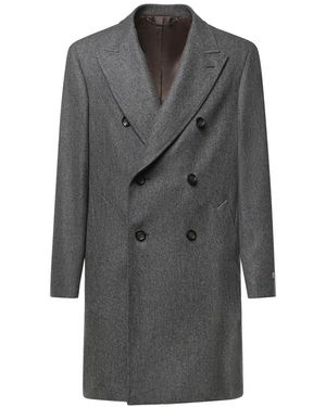 Canali Cappotto Doppiopetto - Grigio