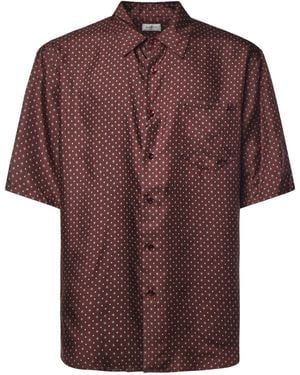 Saint Laurent Camicia - Marrone