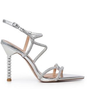 Exe' Sandali Joy-970 Con Strass - Bianco