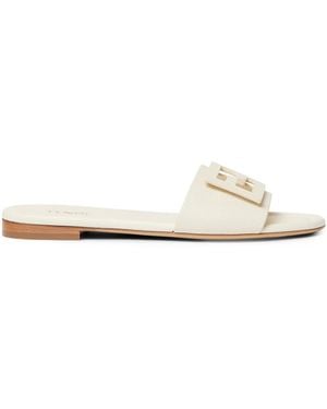 Fendi Slide Baguette - Bianco