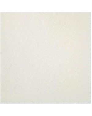 Fendi Scialle Ff Jacquard - Bianco