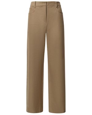 Max Mara Pantaloni A Gamba Larga - Neutro