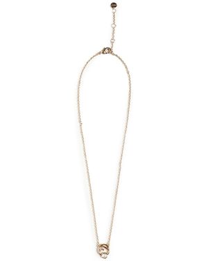 Fendi Collana F Is - Bianco
