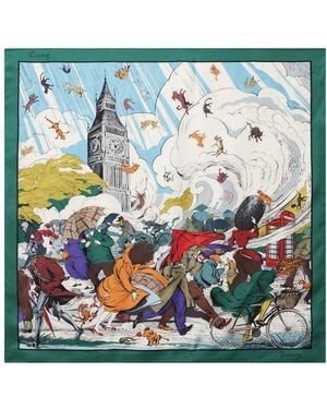 Burberry Foulard - Blu