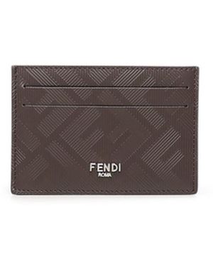 Fendi Portacarte Slim Shadow - Bianco