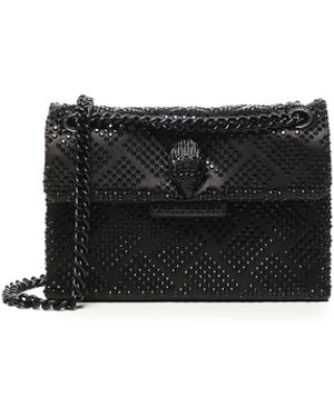 Kurt Geiger Mini Bag Kensington Con Cristalli - Nero