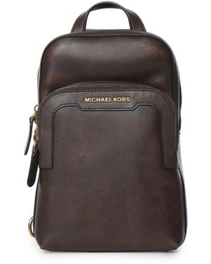 MICHAEL Michael Kors Monospalla Hudson - Marrone