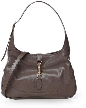Gucci Borsa A Spalla Jackie 1961 Media - Marrone
