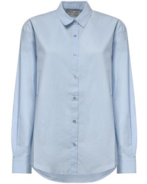 MC2 Saint Barth Camicia Brigitte Con Stampa Hello Kitty - Blu