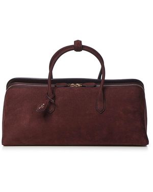 Alaïa Borsa Delta Media - Marrone