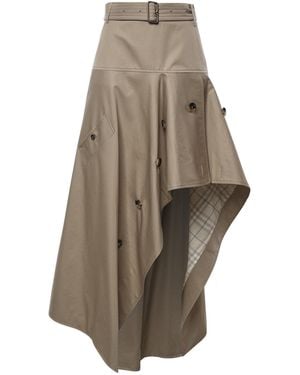 Burberry Gonna Trench Asimmetrica - Neutro