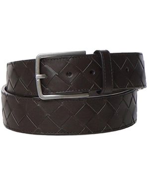 Bottega Veneta Cintura Intrecciato - Bianco