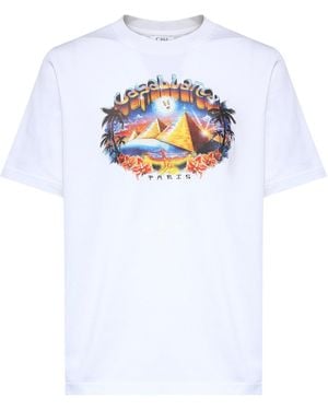CASABLANCA T-Shirt - Bianco