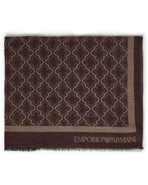 Emporio Armani Stola - Marrone