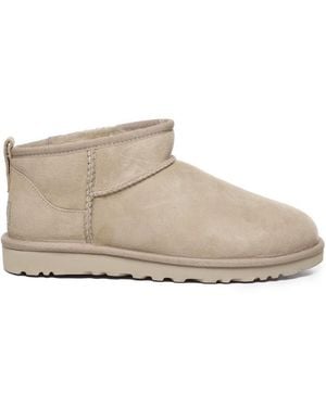 UGG Stivaletti Classic Ultra Mini - Bianco