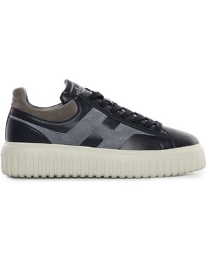 Hogan Sneakers H-Stripes - Blu