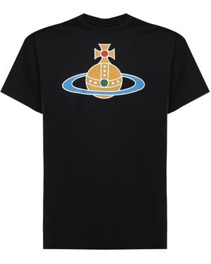 Vivienne Westwood T-Shirt Orb Classic - Nero