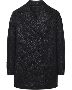 Pinko Cappotto Josefa Jacquard - Blu