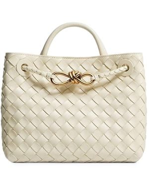Bottega Veneta Borsa Andiamo Piccola - Bianco