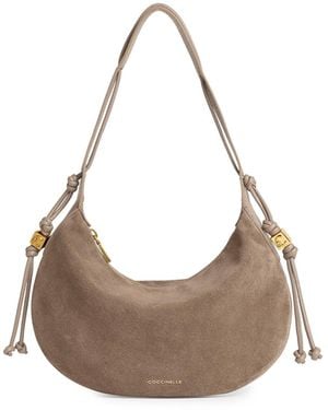 Coccinelle Borsa A Spalla Thess - Bianco