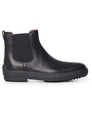 Tod's Stivaletto Chelsea - Nero