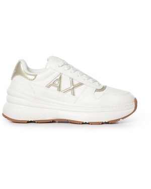 ARMANI EXCHANGE Sneaker Con Logo - Bianco