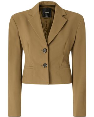 Pinko Blazer Cropped - Verde