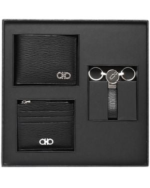 Ferragamo Set Premium Accessori - Nero