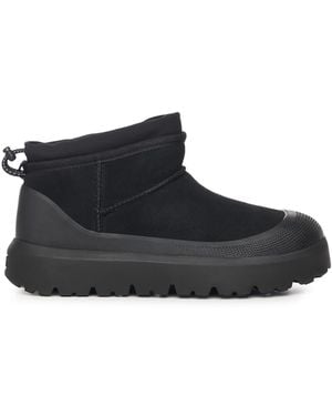 UGG Stivali Classic Ultra Mini Weather Hybrid - Nero