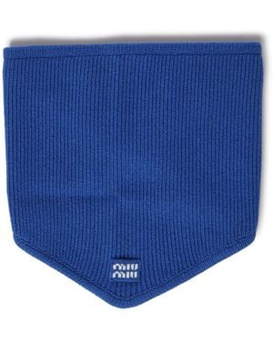 Miu Miu Scialle - Blu