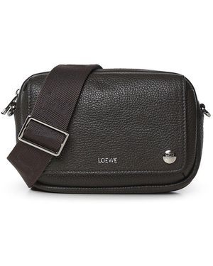 Loewe Borsa Messenger Pebble Piccola - Nero