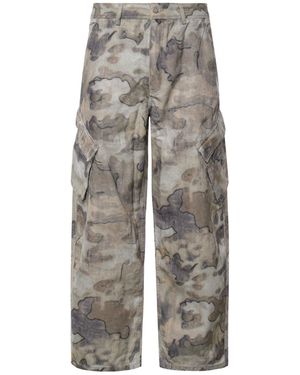 Represent Pantaloni Cargo - Grigio