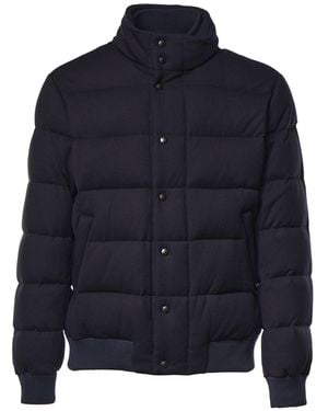 Fay Bomber Piumino Double Front - Blu