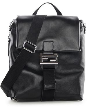 Fendi Borsa Flux Cross Body - Nero