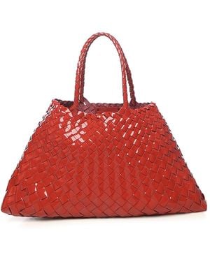 Dragon Diffusion Borsa "Santa Croce Small" - Rosso