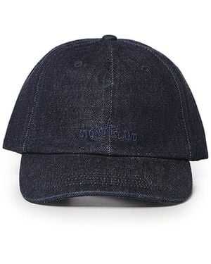 Stone Island Cappellino Con Ricamo Logo - Blu