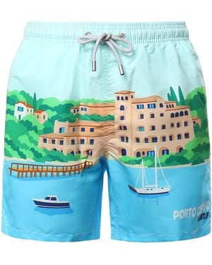 MC2 Saint Barth Costume Da Bagno Con Stampa - Blu