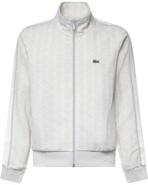 Lacoste Giacca Di Tuta - Bianco
