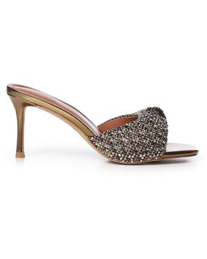 Kurt Geiger Mule Oxford Con Cristalli - Neutro
