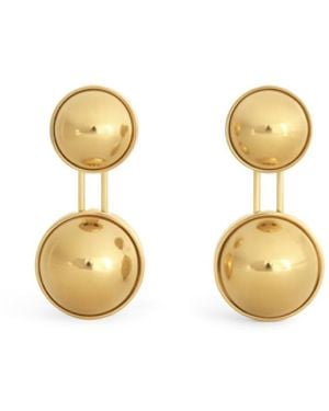 Alaïa Orecchini Pendenti Sphere - Metallizzato
