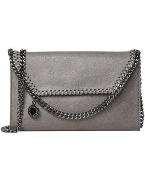 Stella McCartney Borsa Portafoglio A Tracolla Falabella - Grigio