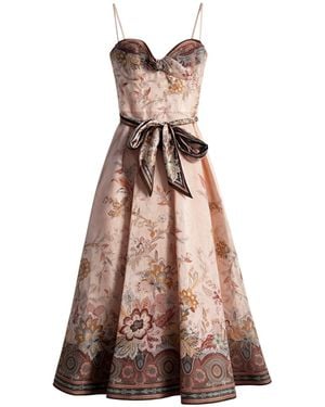 Zimmermann Abito Midi Alchemy - Neutro