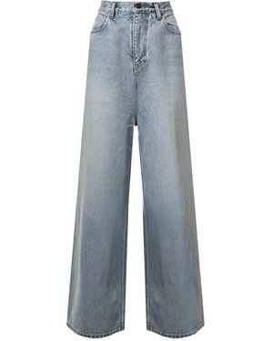 Balenciaga Jeans Baggy - Blu